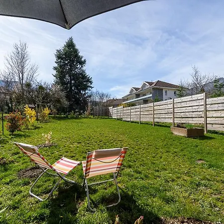 Apartment St Jorioz Village Retreat: Lakeside Serenity With Garden *